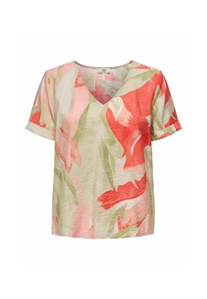 JDY Print T-shirt - rosa