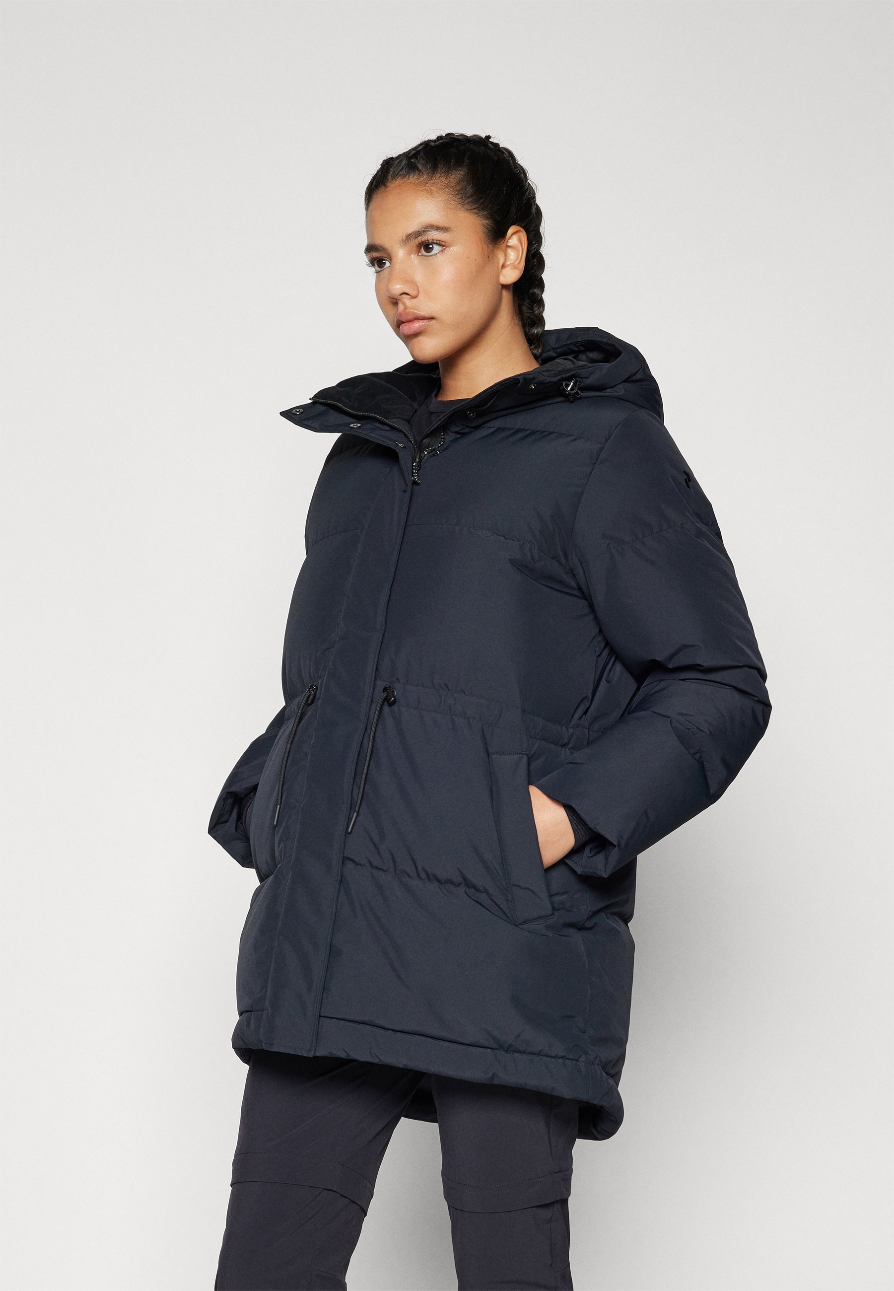 Peak Performance FIRN PARKA - Down coat - black - Zalando.co.uk