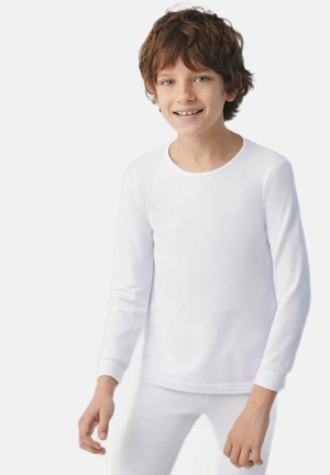 TÉRMICA CON MANGA LARGA Y CUELLO REDONDO - Camiseta interior - blanco