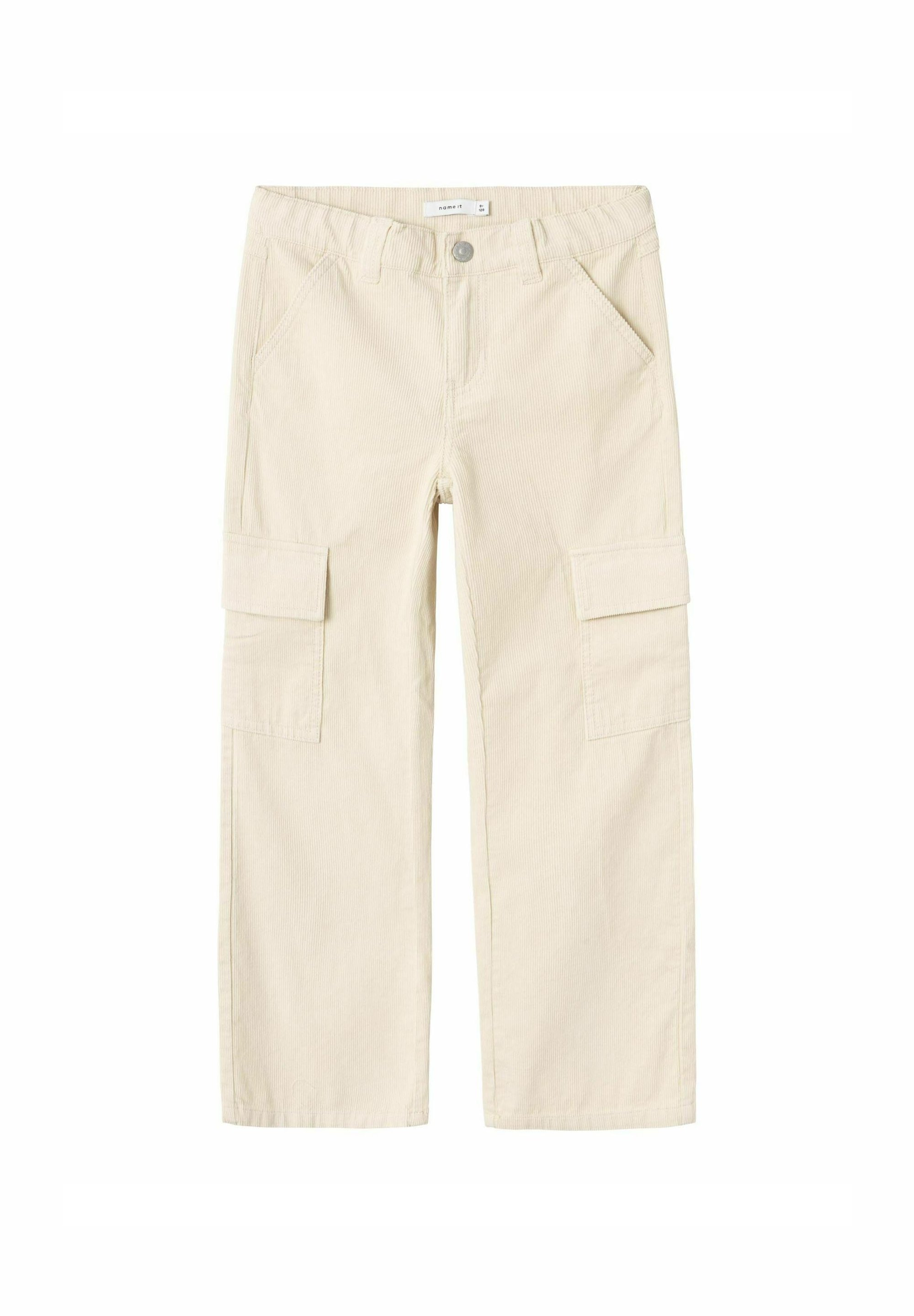 Name it NKFBELLA WIDE Pantaloni cargo summer sand/sabbia