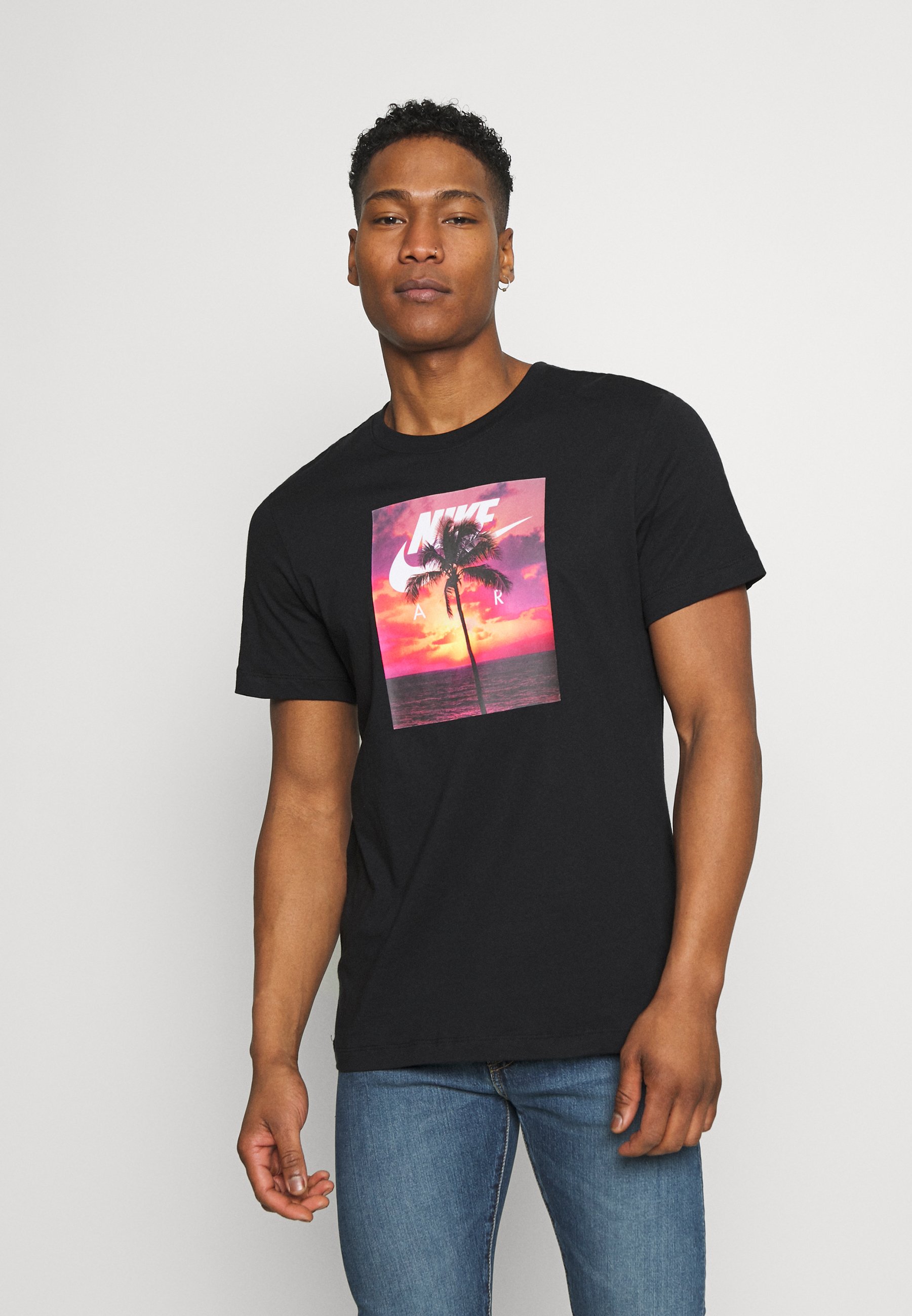 digital pink nike shirt