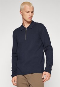 Samsøe Samsøe GUNA HALF ZIP - Pulover - salute