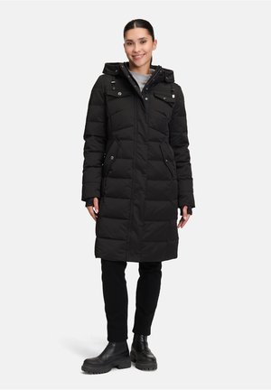 MIT KAPUZE - Cappotto invernale - schwarz