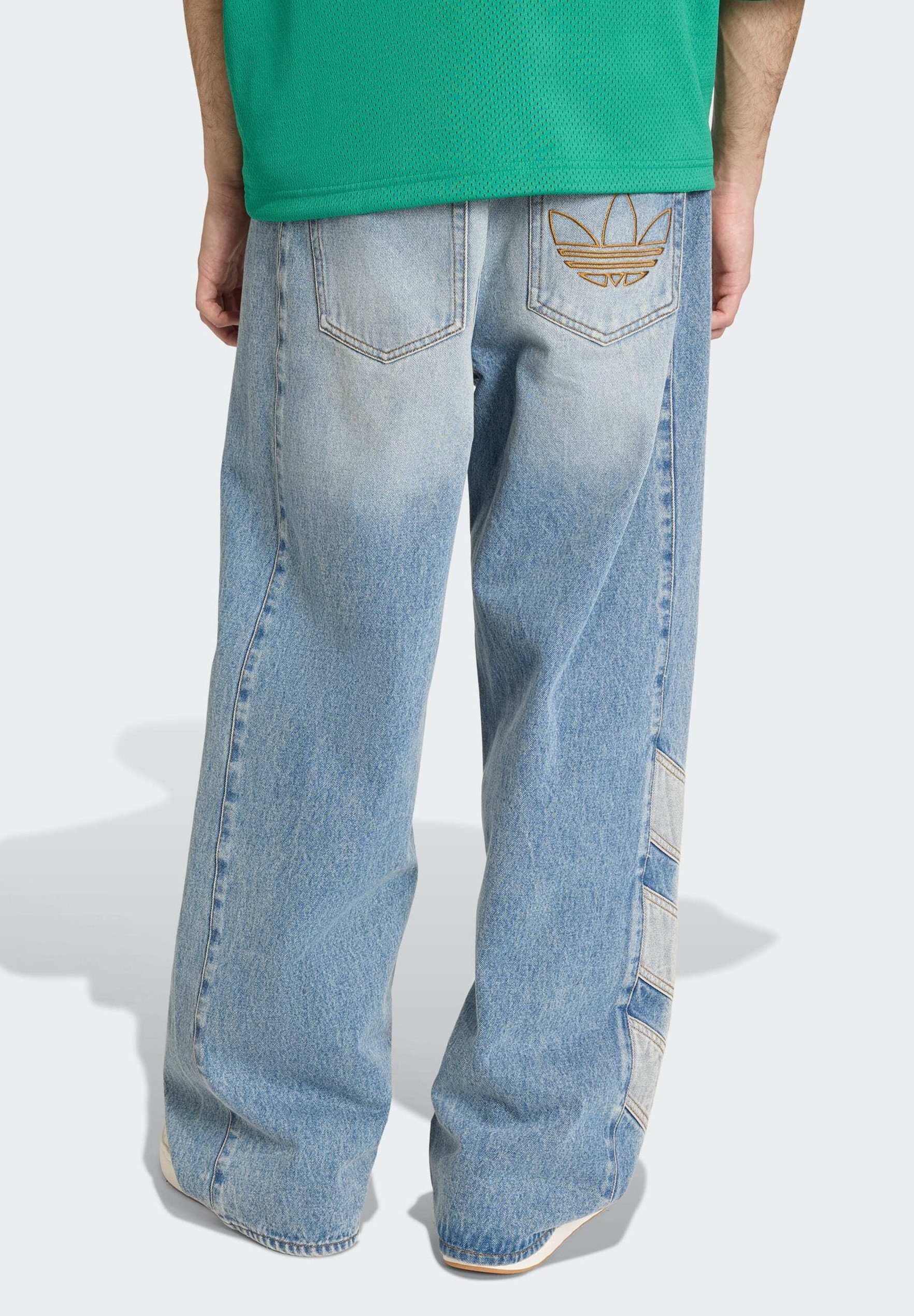 adidas Originals Straight leg jeans - indigo denim/blue - Zalando