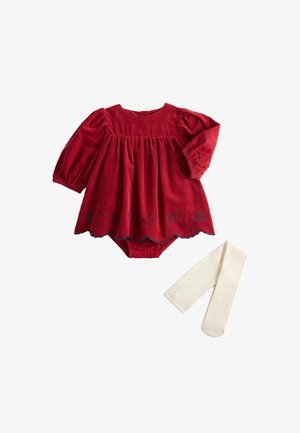 Marks & Spencer, SET - Day dress - red