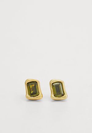 MOLTEN STUD - Korvakorut - green/gold-coloured