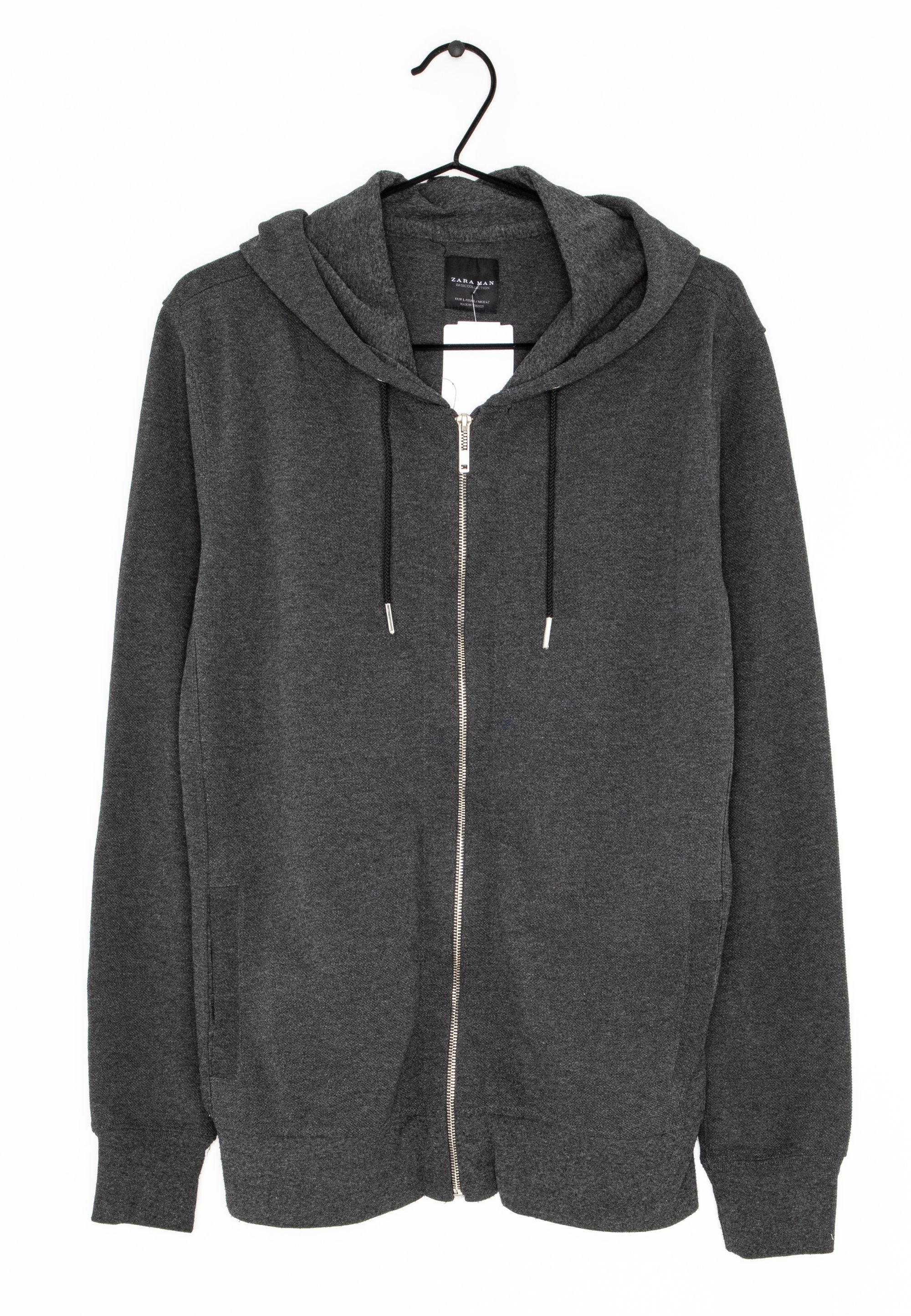 Zara Sweatjacke grey/grau (Pre-owned)