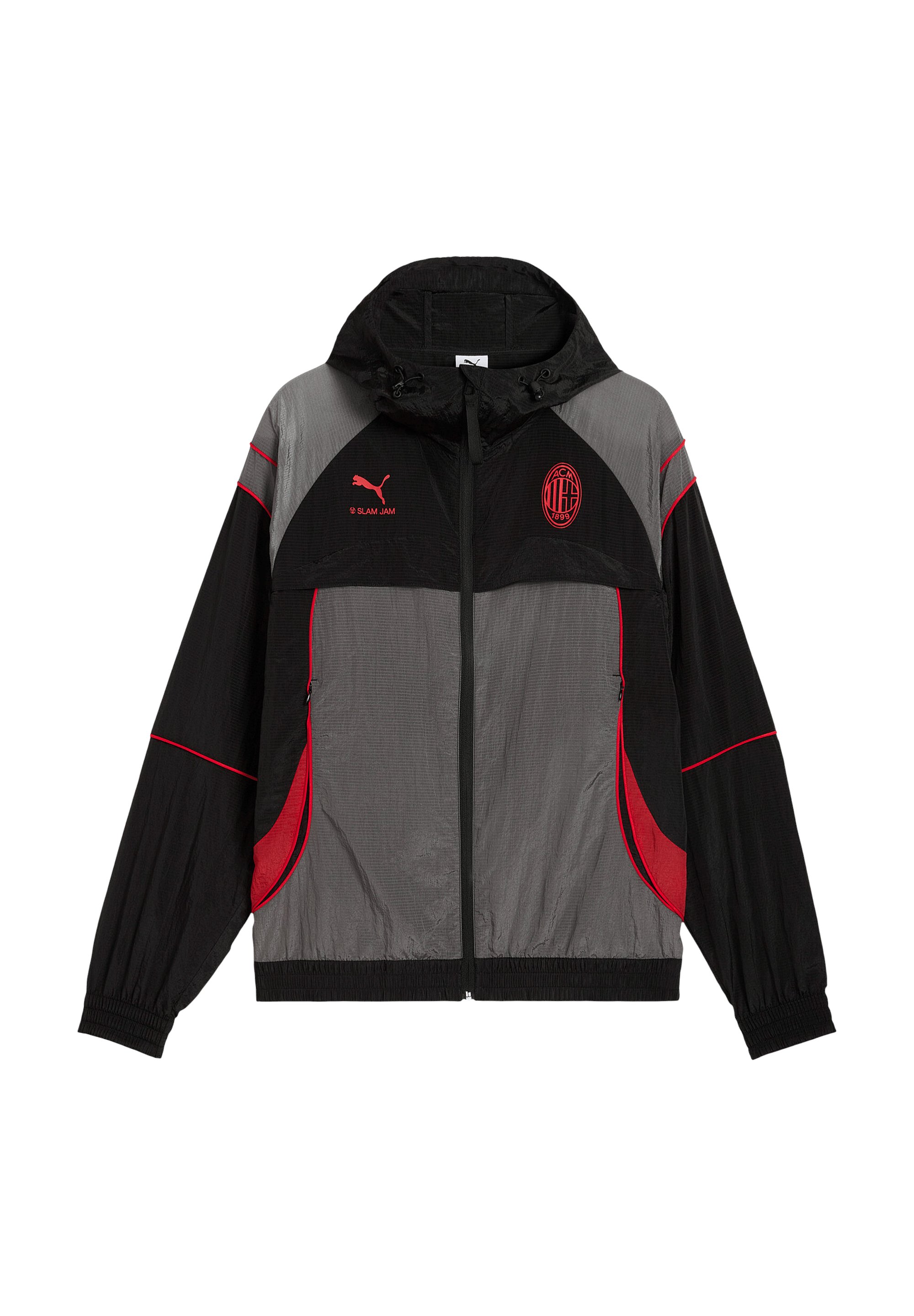 Puma AC MILAN X SLAM JAM - Chaqueta de entrenamiento - schwarzgrau