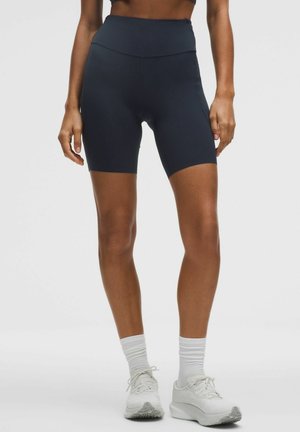 FAST AND FREE 5 POCKET HIGH-RISE 20CM - Kratke tekaške pajkice - true navy