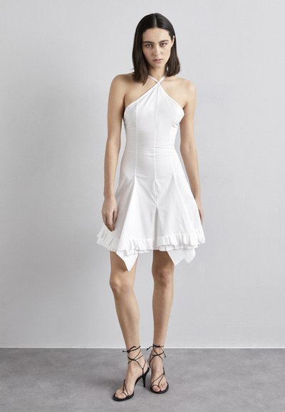 Ludovic de Saint Sernin ICE SKATING DRESS POPELINE - Cocktailkleid/festliches Kleid - white
