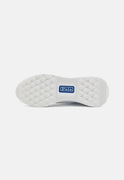 Polo Ralph Lauren TRAIN 89 LEATHER PANELED SNEAKER UNISEX - Sapatilhas - white/royal