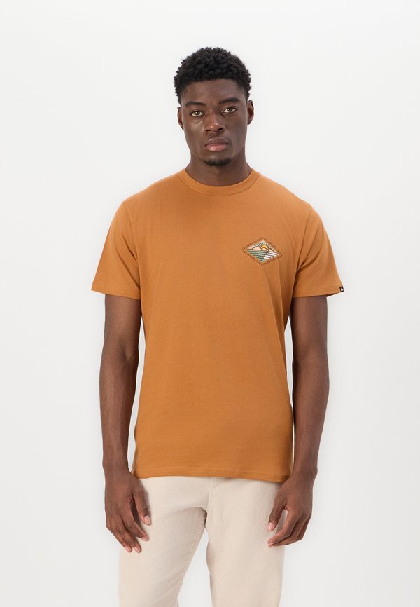 EVO FUTURE ISLANDS UNISEX - Print T-shirt - bran