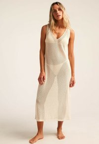 Robin Collection PAROS - Vestido de punto - ecru