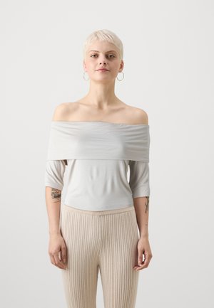 VMREGITZE OFF SHOULDER - Topper langermet - silver gray