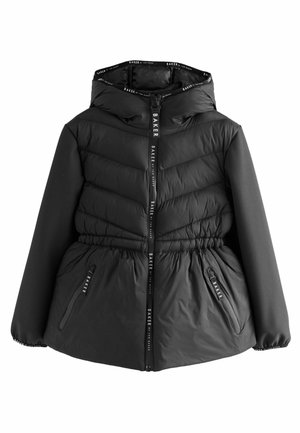 REGULAR FIT - SHOWER RESISTANT PEPLUM  - Zimný kabát - black