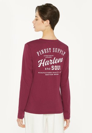 Harlem Soul Langarmshirt - grape