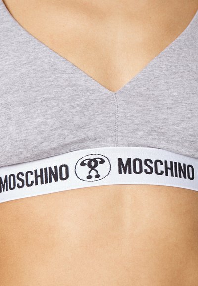 Moschino Underwear TRIANGLE - Sujetador sin aros - grey