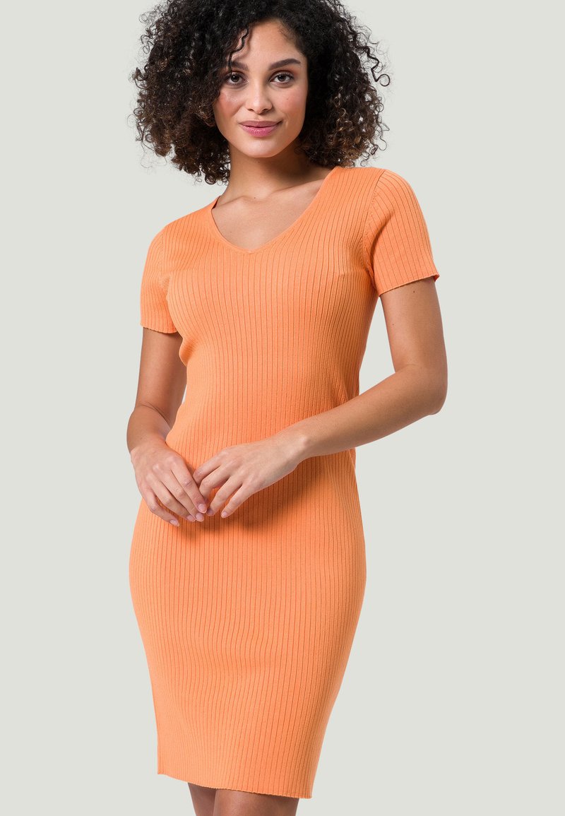 Damen Kleider | zero MIT V-AUSSCHNITTEtuikleidtangerine/orange - TY08029 Damen Kleider | zero MIT V-AUSSCHNITTEtuikleidtangerine/orange - TY08029