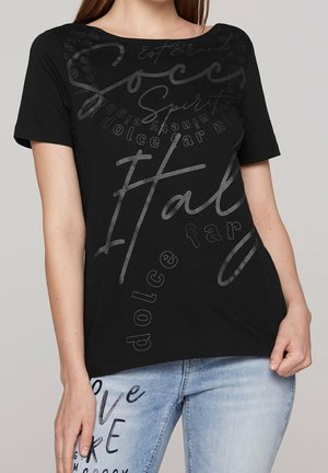 T-shirt imprimé - black