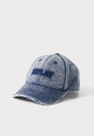 Replay, UNISEX - Cappellino - blue denim