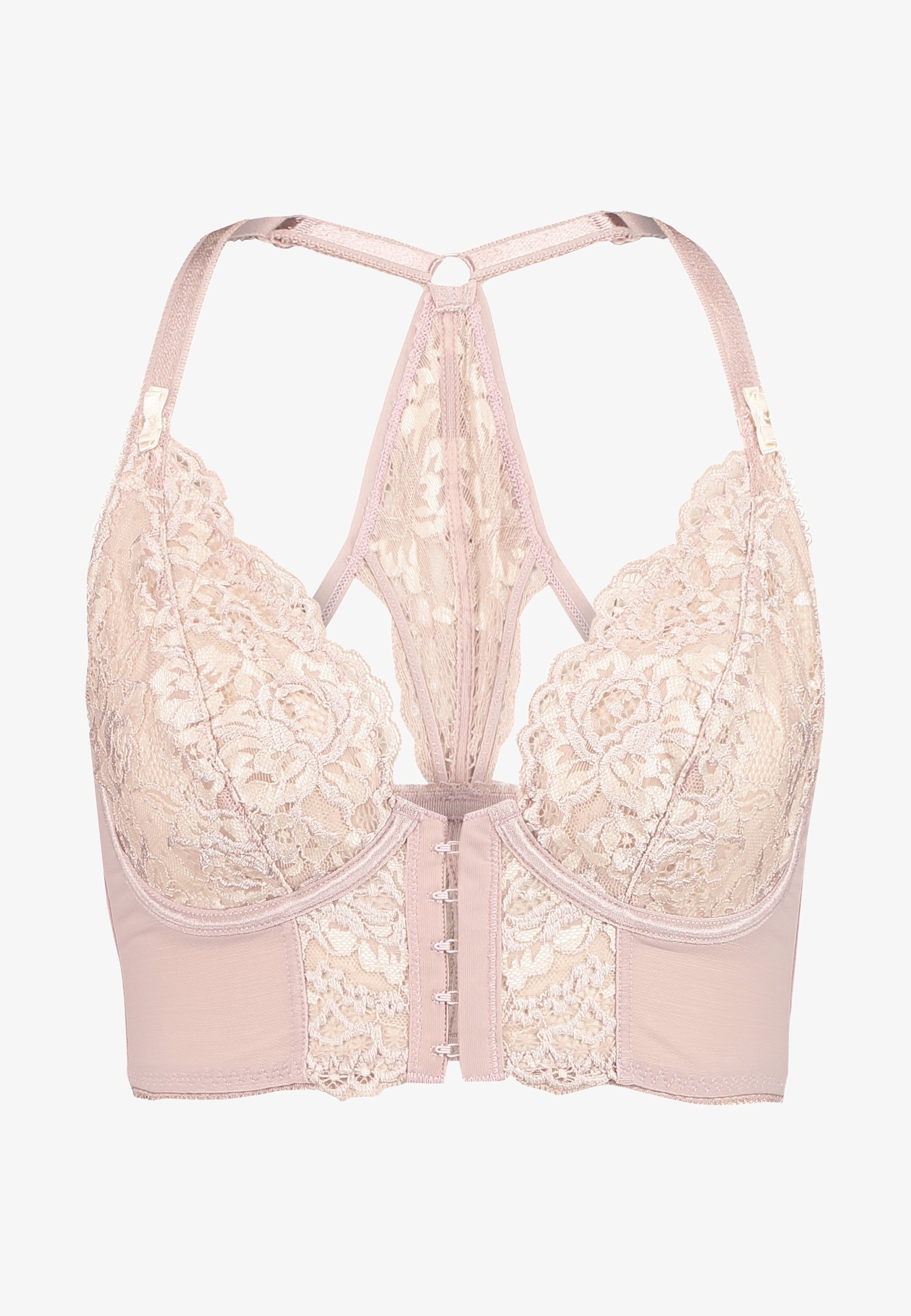 Pour Moi OPULENCE FRONT FASTENING UNDERWIRED Bøyle BH Pour Moi INTENSE FRONT FASTENING UNDERWIRED LONGLINE BRA - Bøyle-BH - black