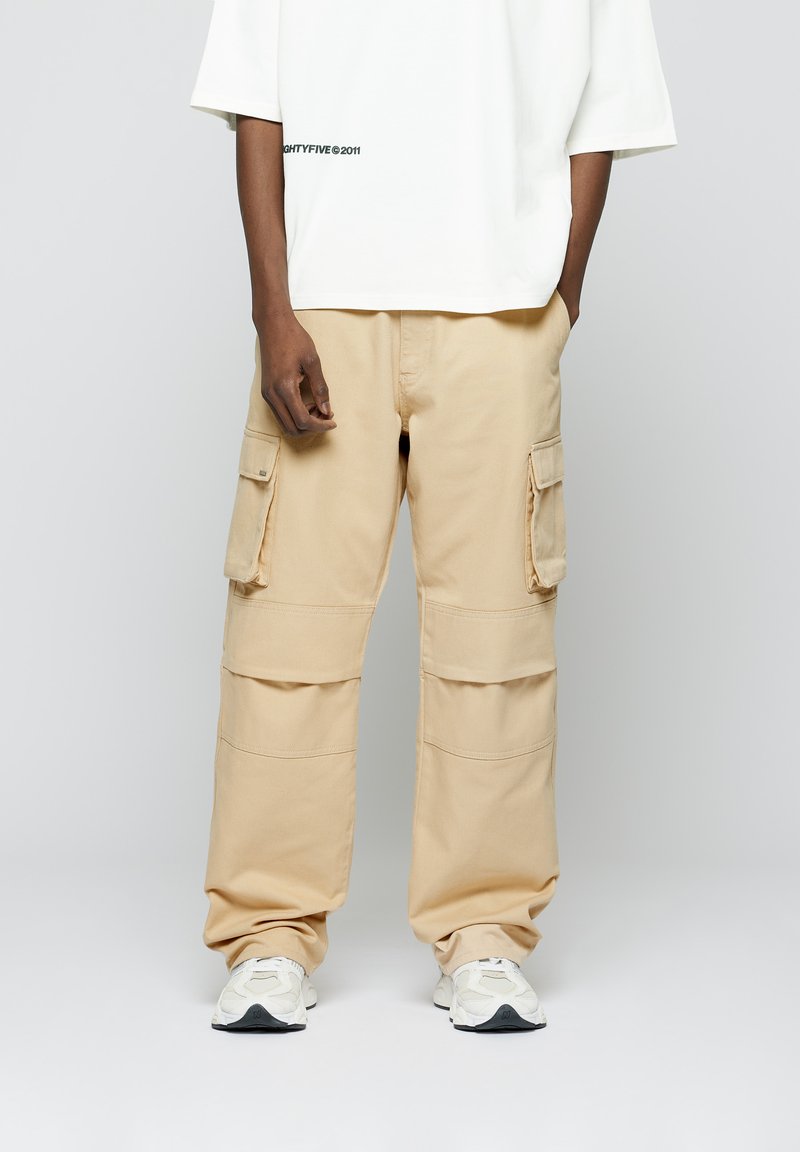 EIGHTYFIVE HEAVY Pantalon cargo sand beige/beige ZALANDO.FR