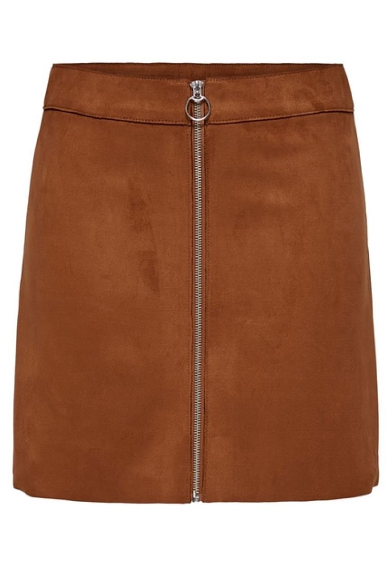 ONLY A-linjekjol - brown