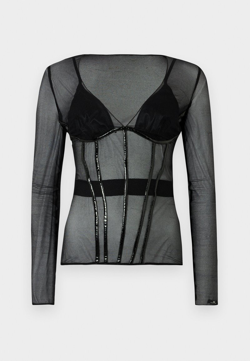 Elisabetta Franchi Longsleeve zwart Elisabetta Franchi Longsleeve zwart