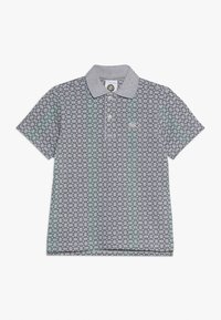 Lacoste Sport TENNIS ROLAND GARROS - Polotri čko - silver chine/navy blue/woodland green