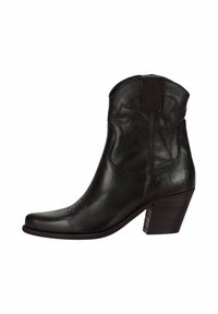 Cowboy-/Bikerstiefelette - black