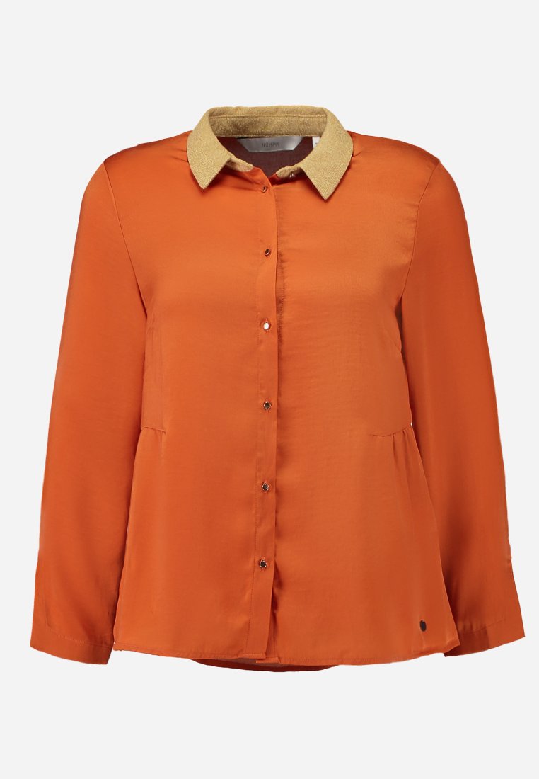 Numph Overhemdblouse oranje