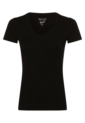 Marie Lund T-shirt basic - schwarz