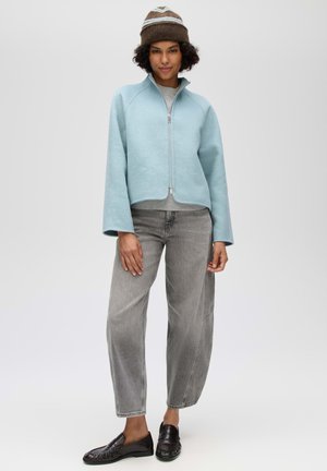 OPUS, SOFT MULTICOLOR STRIPES - Bonnet - dusty aqua