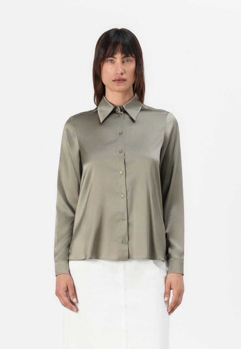 RIANI Overhemdblouse olijfgroen