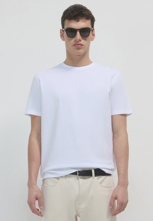 Calliope LAVORATO - T-shirt basic - bianco ottico