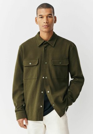 REGULAR FIT - POPPER - Let jakke / Sommerjakker - khaki green