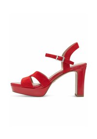 Unselected, red