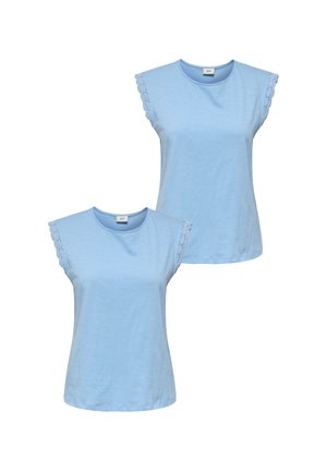 2-ER SET SALVA - T-Shirt print - hellblau