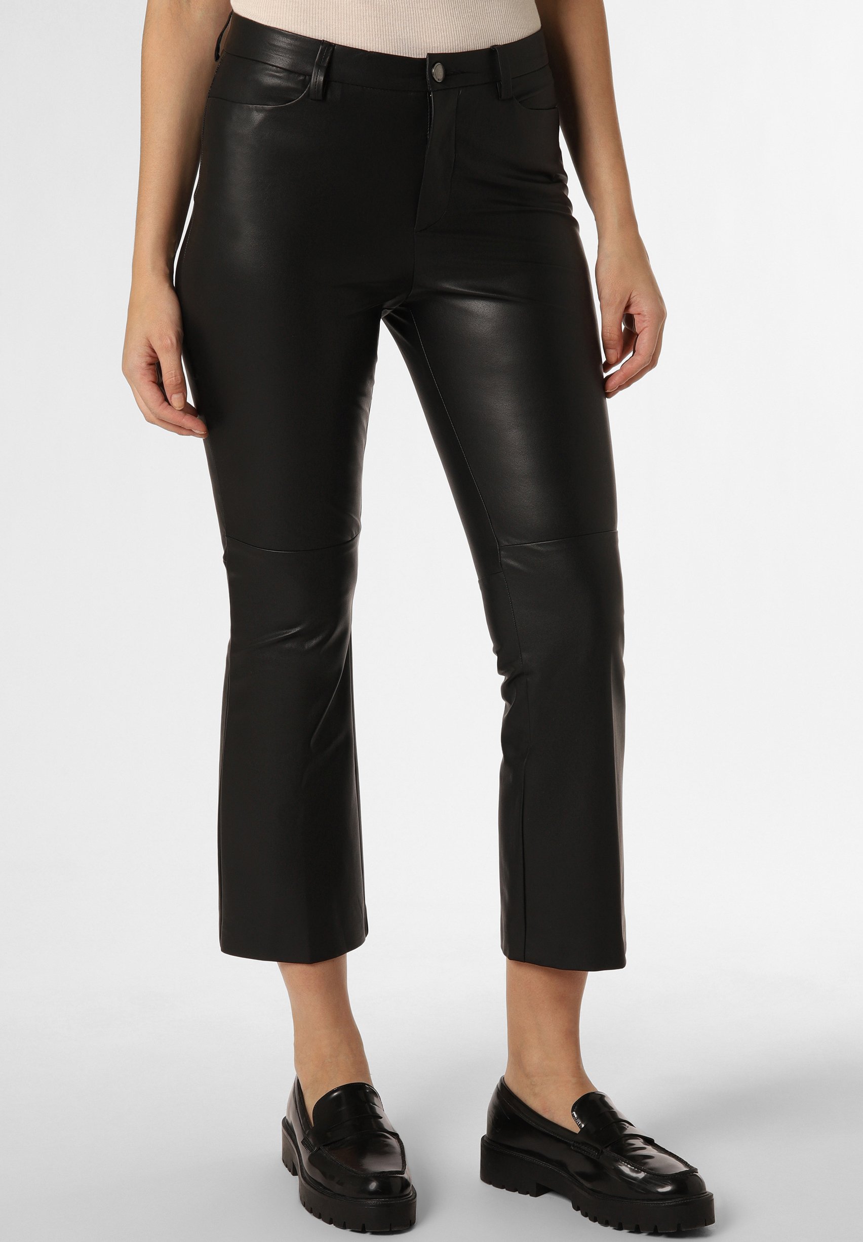 MAC Jeans AIDA KICK Trousers schwarz/black Zalando