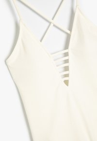 Koton DEEP V NECK - Badpak - white