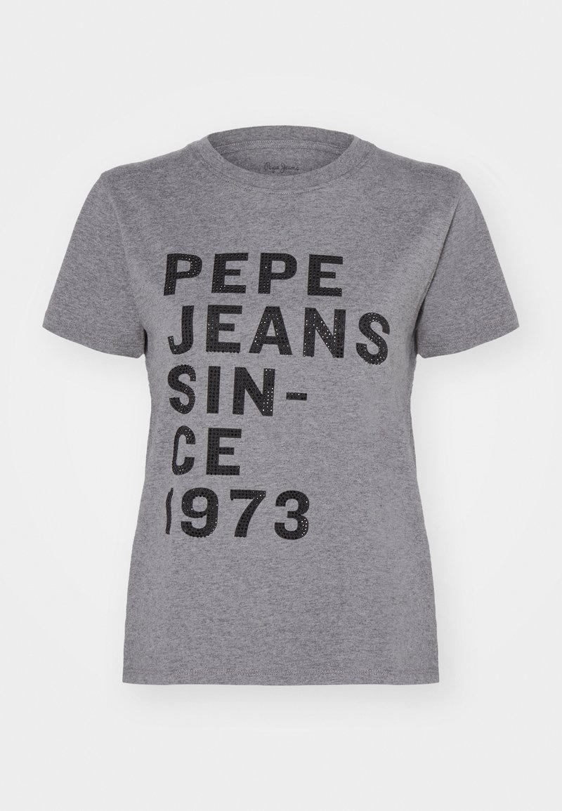 Pepe Jeans T-shirt print donkergrijs Pepe Jeans T-shirt print donkergrijs