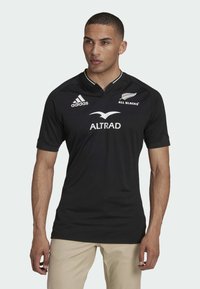 adidas Performance ALL RUGBY HOME - Camiseta estampada - black