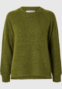 LULU O-NECK - Trui - cardamom seed