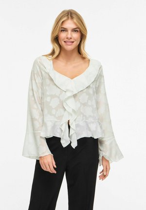 MIT LANGEN ÄRMELN VIESURA GERÜSCHTES - Bluza - cloud dancer