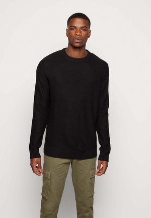JORELROY CREW NECK - Maglione - black