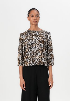 TOM TAILOR DENIM WITH SLEEVE DETAIL - Bluse - multi coloured
