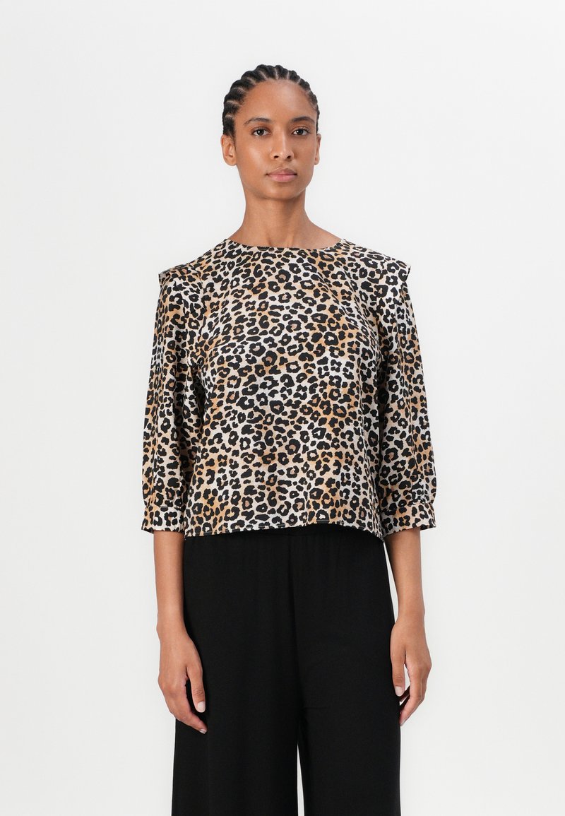 TOM TAILOR DENIM WITH SLEEVE DETAIL - Camicetta - multi coloured