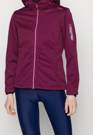 Veste softshell - mottled pink