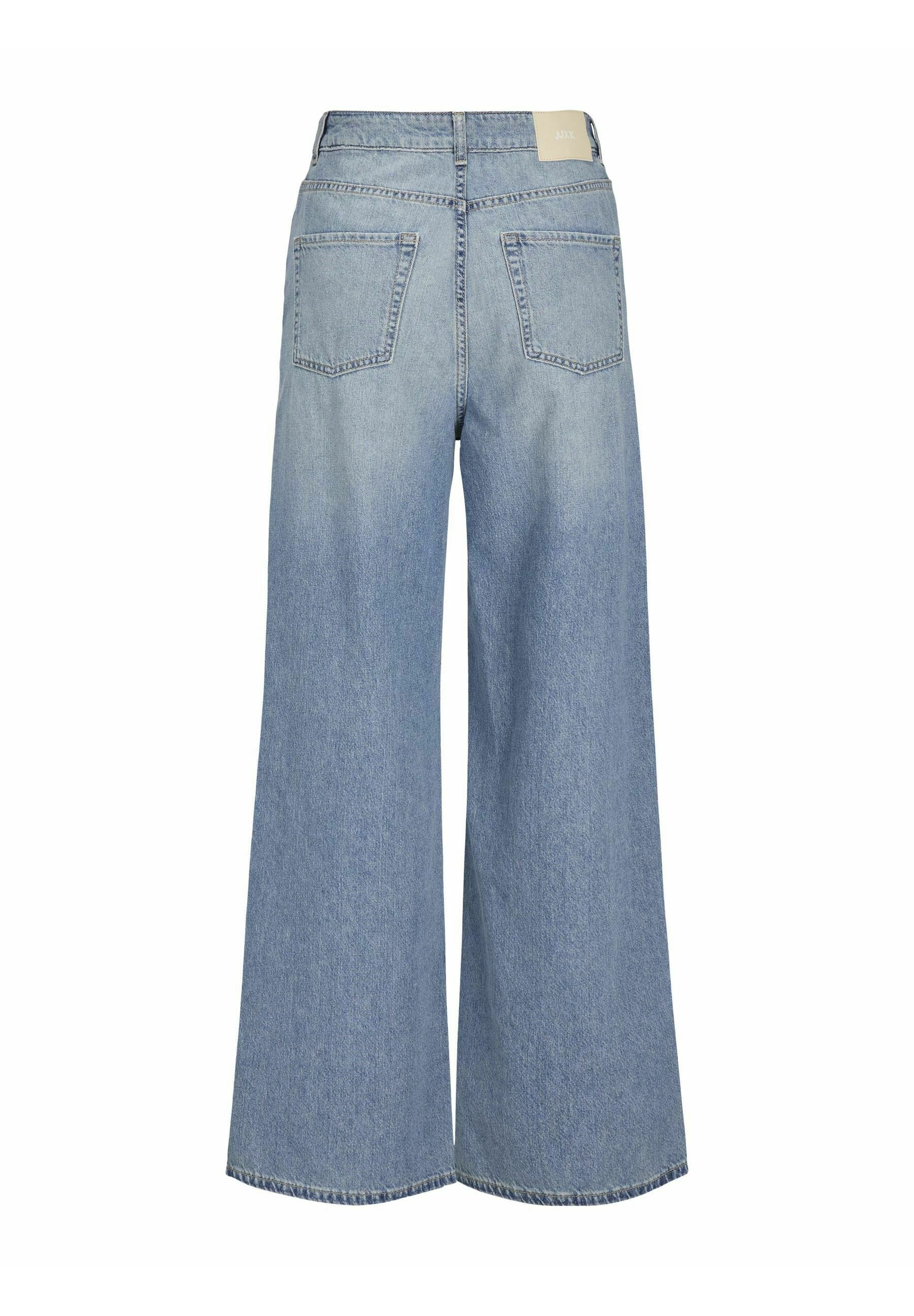 JJXX JXTOKYO WIDE FIT DENIM - Wide Leg - light blue denim/light