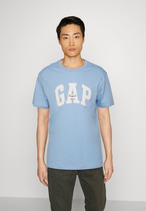 LOGO ARCH - Print T-shirt - wind blue